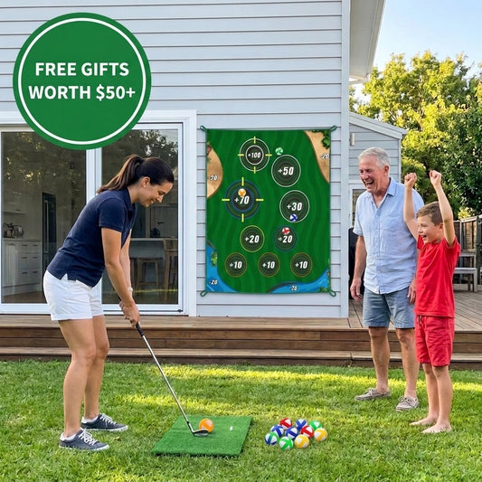 Golfzy™ 2-in-1 Golf Party Game